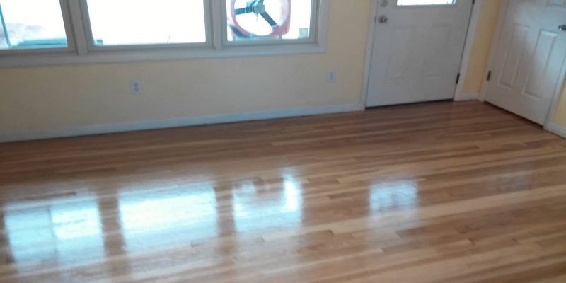 Image of a Polyurethane floor but Can You Paint Over Polyurethane?